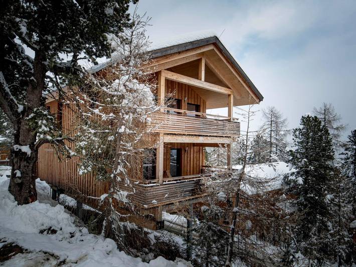 Chalet für 13 Personen, mit Balkon und Whirlpool sowie Sauna an der Turracher Höhe