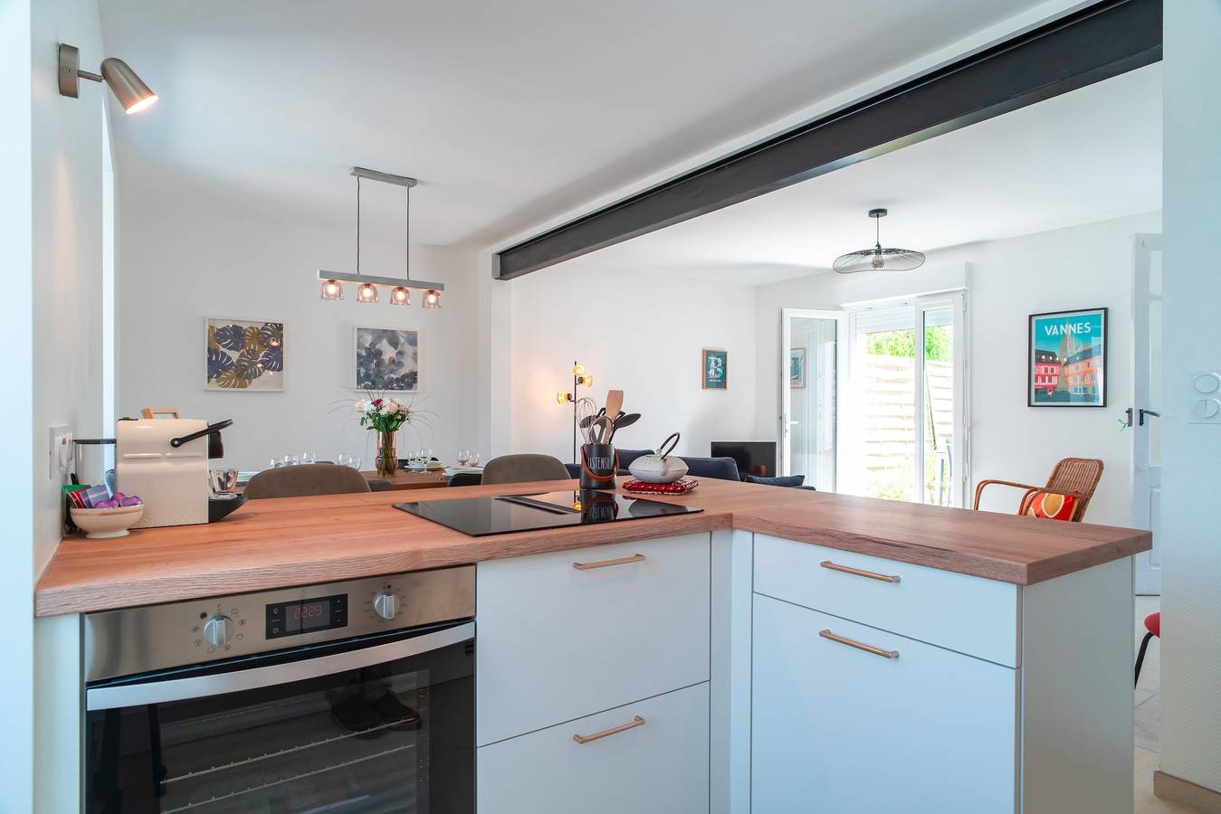 Ferienhaus für 5 Personen mit Terrasse in Le Tour-du-Parc, Côte des Mégalithes