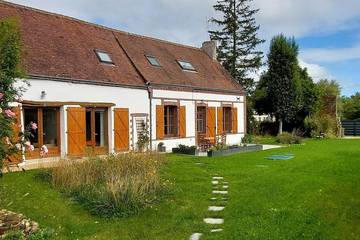 Gîte pour 10 personnes, animaux acceptés à Senonches