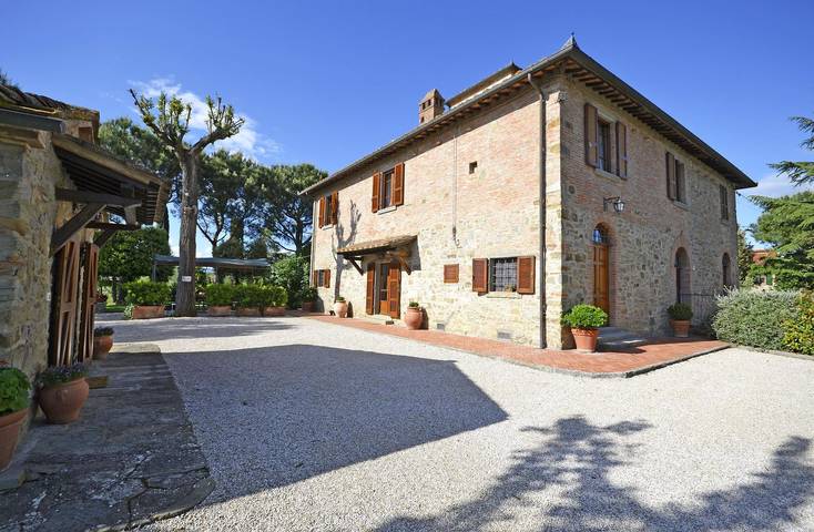Casa i Pini in Monsigliolo, Cortona