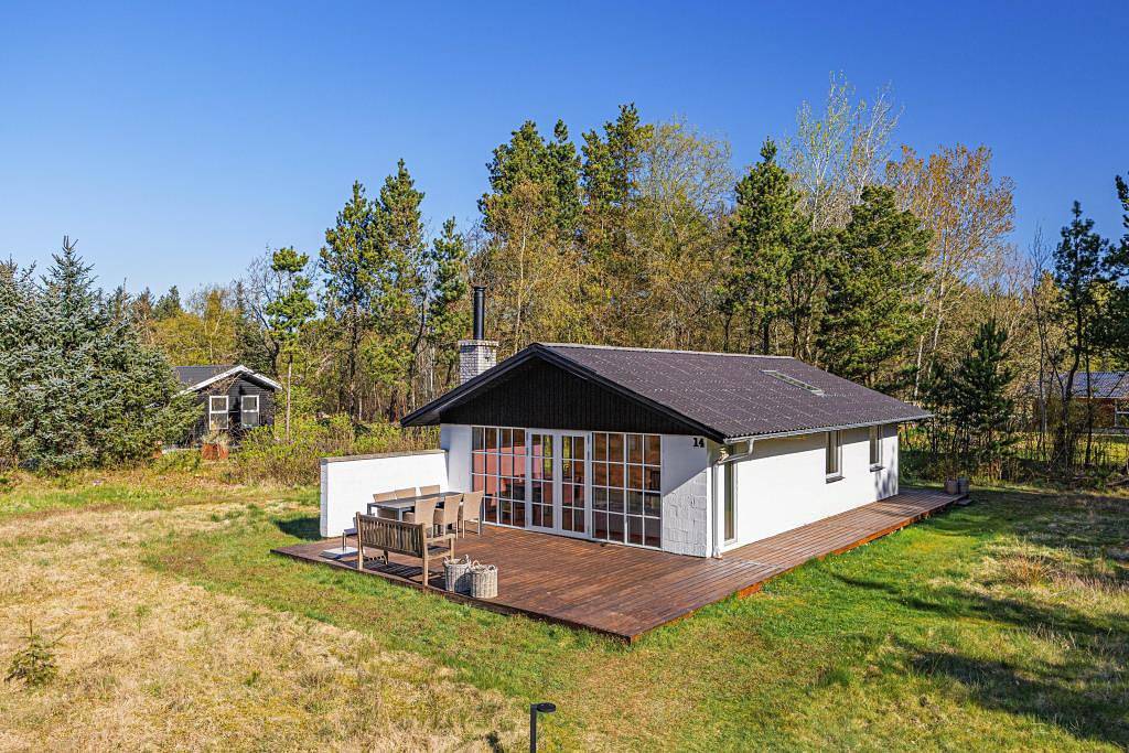 Entspannen im Ferienhaus mit Kamin  in Houstrup, Varde