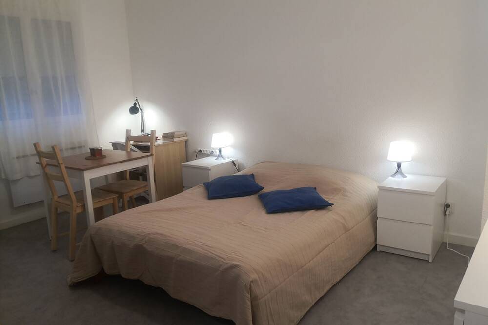 Garden-facing studio in Grenoble's lower town center in Grenoble, Isère