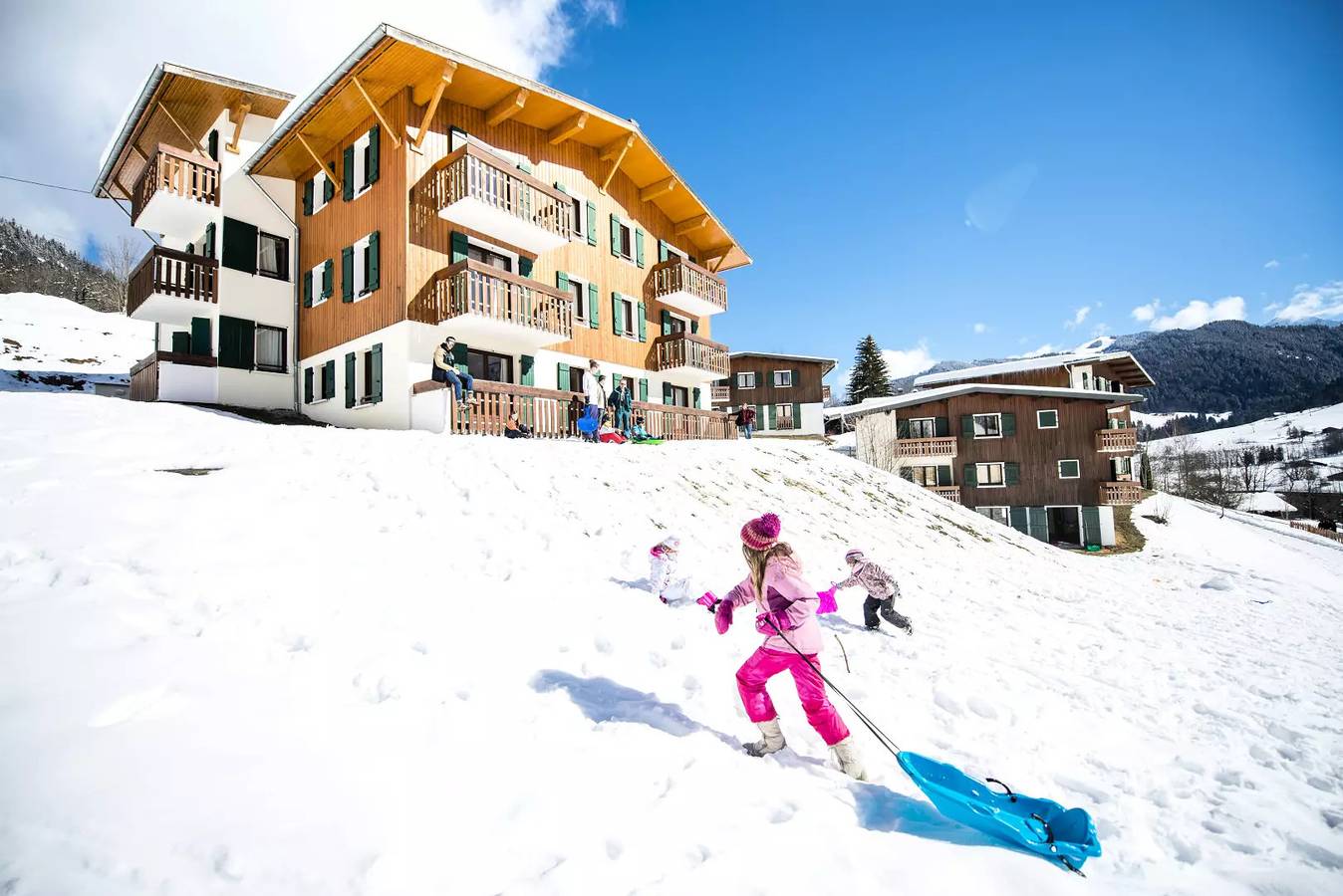 Zimmer 4 Personen in Praz-sur-Arly, Pays du Mont-Blanc