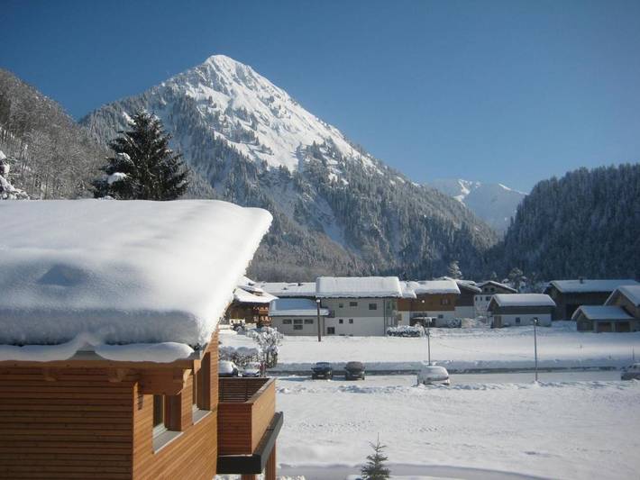 Gîte pour 3 personnes, avec balcon et jardin ainsi que sauna et vue à Schoppernau - 3