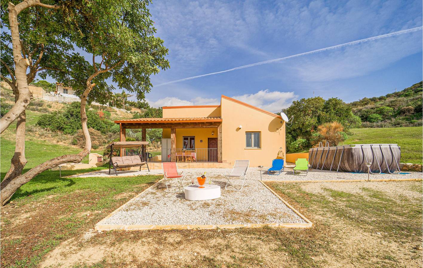 Appartamento vista mare con piscina e giardino in Realmonte, Provincia di Agrigento