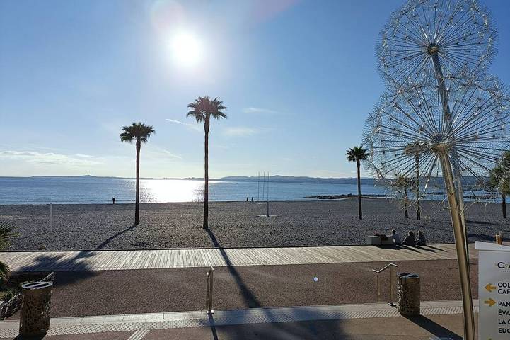 Gîte pour 2 personnes, avec balcon et jardin dans Plage de l'Esplanade-des-Goëlands