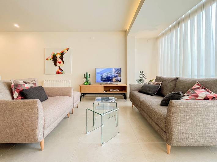 Appartement entier, Appartement de vacances pour 4 personnes avec balcon in Platja de Sant Sebastià (Sitges), Sitges