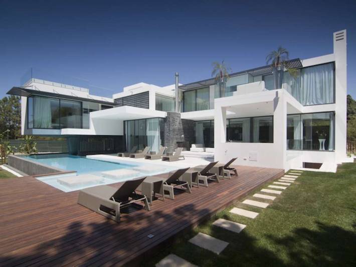 Villa pour 8 personnes, avec sauna ainsi que piscine et jardin à Faro - 3