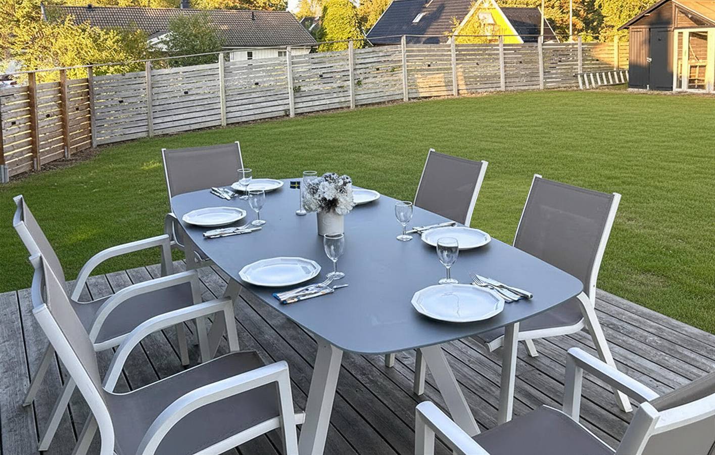 Ferienhaus für 8 Personen mit Terrasse in Ahus, Schwedische Ostsee