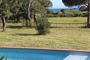 Cottage pour 6 personnes, avec jardin et terrasse dans Plage de la Palombaggia