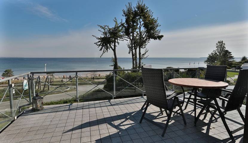 Ferienwohnung mit Meerblick für 2 Personen, mit Balkon