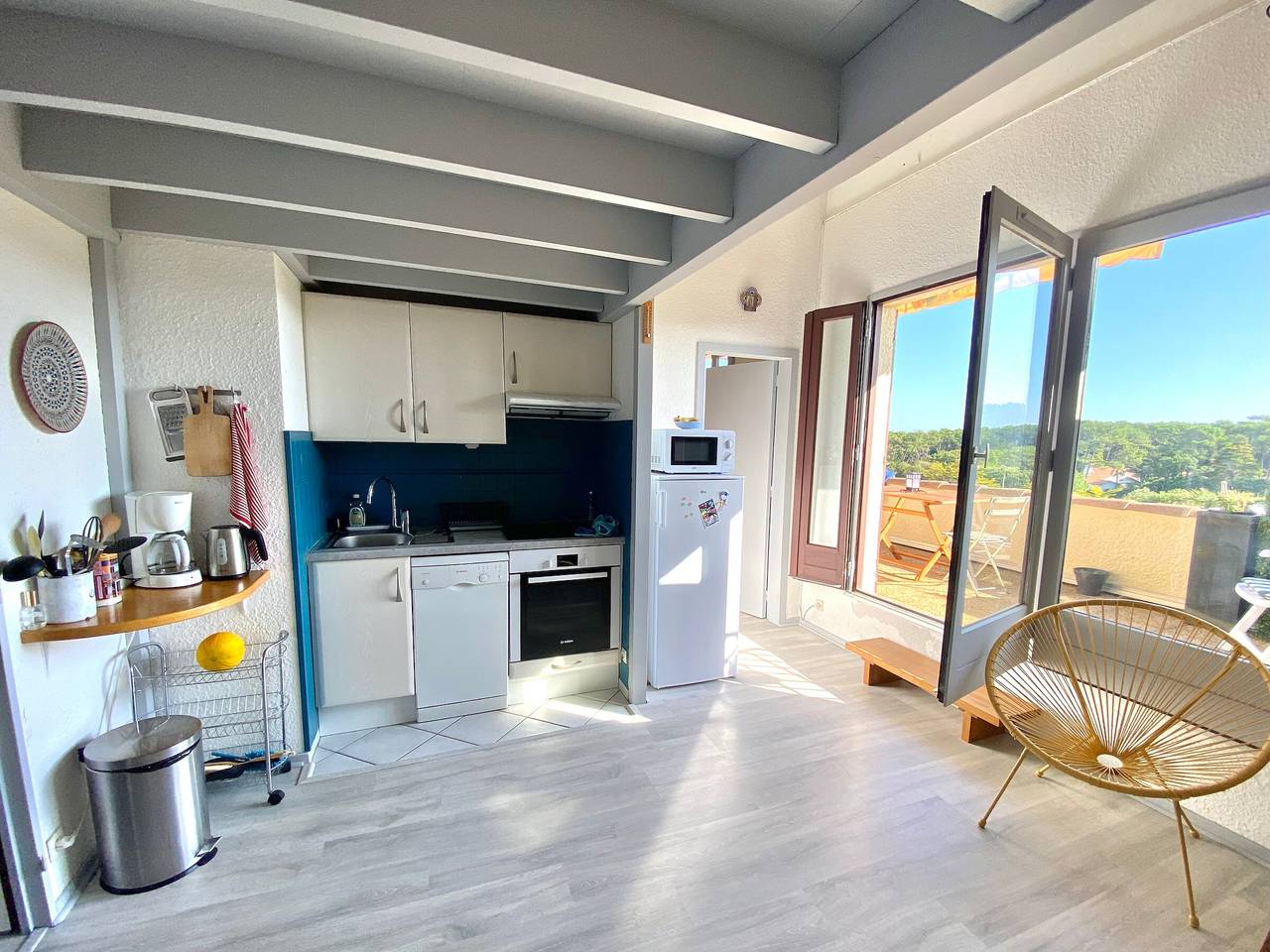 Apartamento entero, Apartamento entre Playa y Comercios - Terraza y Parking Privado in Seignosse Océan, Seignosse