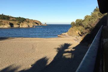 Gîte pour 4 personnes, avec terrasse dans Plage des Elmes