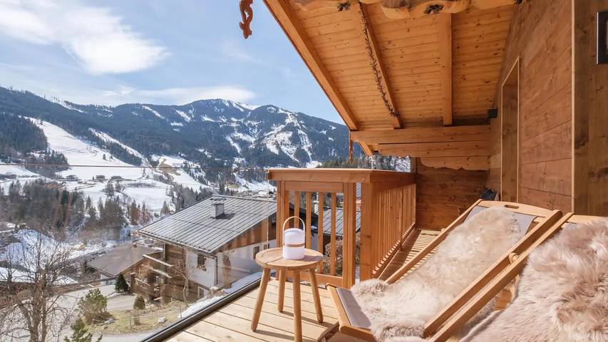 Ferienhaus für 11 Personen, mit Balkon und Sauna