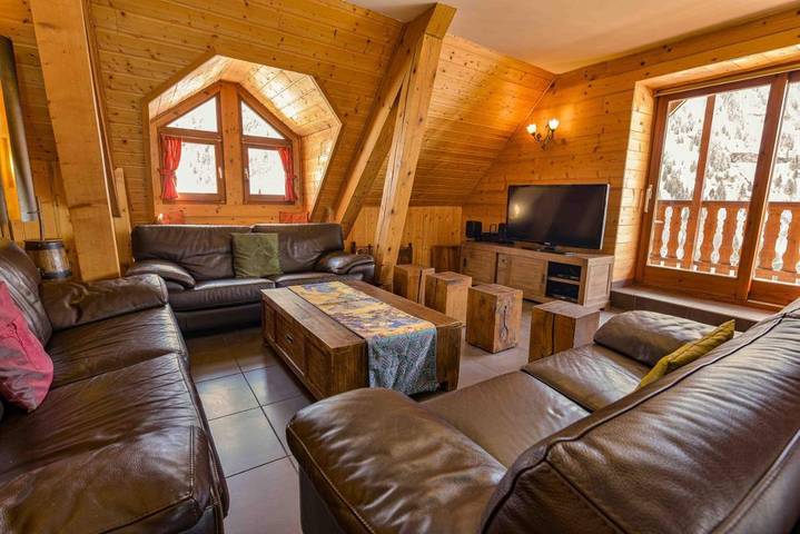 Chalet pour 12 personnes, avec jardin et vue, animaux acceptés à Vaujany - 3