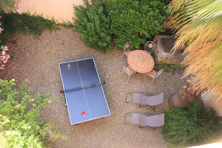 Maison de vacances pour 13 personnes, avec vue et jardin