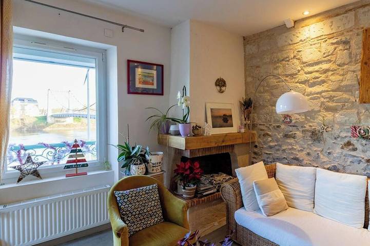 Room with Loire view in Chalonnes-sur-Loire, Loire Valley