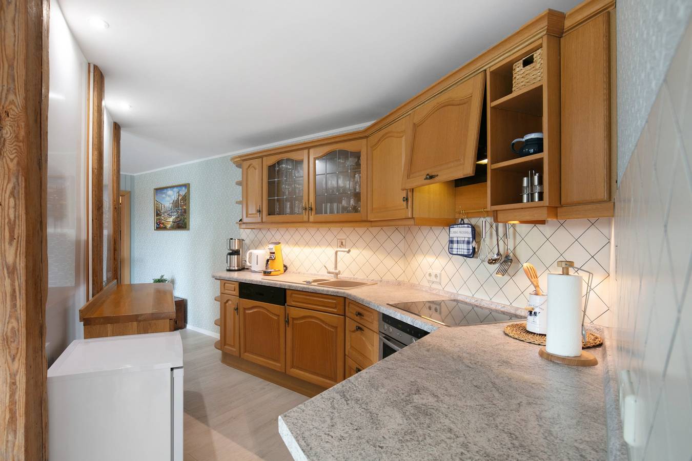 Ganze Wohnung, Ferienwohnung 72 Qm" mit privater Terrasse, Gemeinschaftsgarten und Wlan in Neuruppin, Ruppiner Seenland