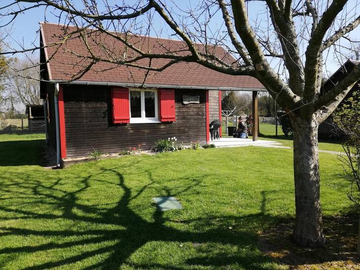 Location de vacances pour 5 personnes, avec jardin ainsi que vue et terrasse, animaux acceptés à La Chapelle-Bayvel - 3
