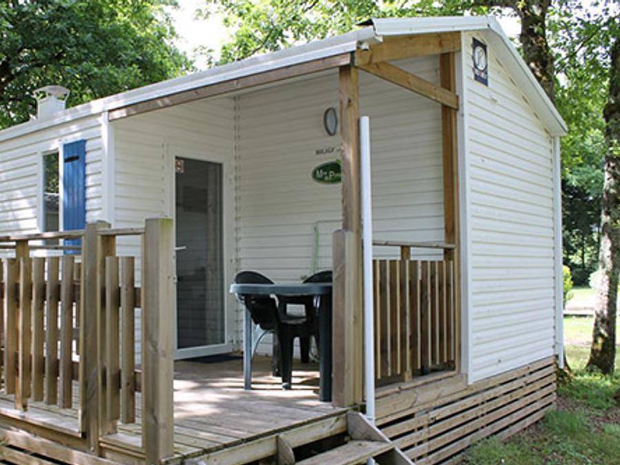 Camping Les Acacias - Mobile home 4 persons - Relaxing cottage in La Ville-aux-Dames, Tours region