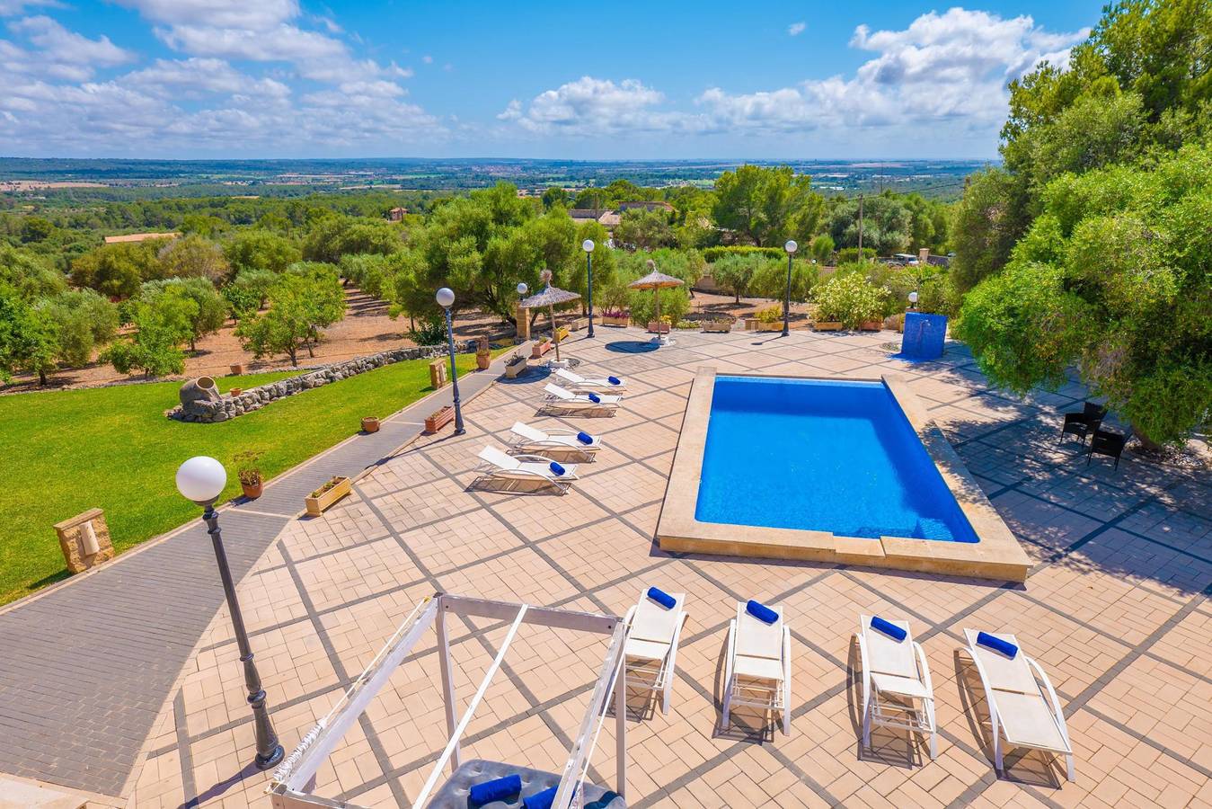 Imagine Villa - Villa mit privatem Pool und spektakulärem Bergblick - Kostenloses Wlan in Puntiró, Palma