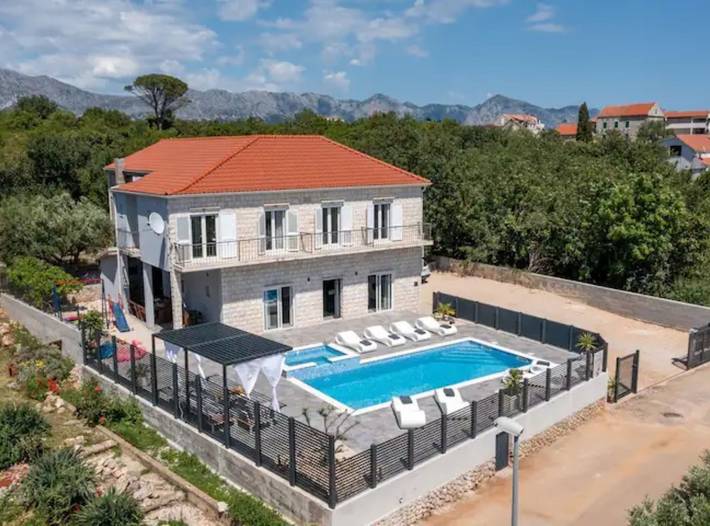 Villa für 10 Personen auf Hvar