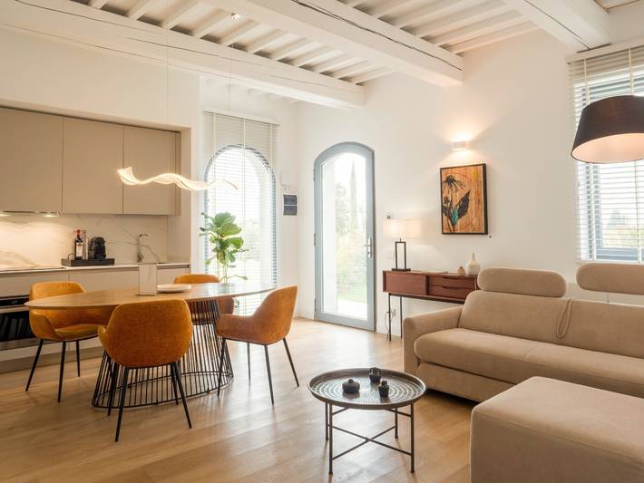 Suite Giardino 101, 50 m² avec cuisine, petit-déjeuner inclus in San Miniato, Province de Pise