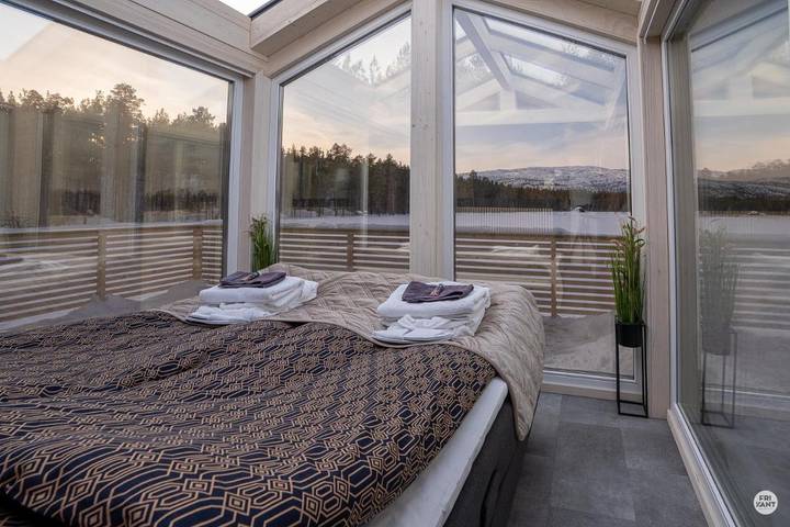 Ferienhaus für 2 Personen, mit Terrasse und Ausblick sowie Sauna in Alta - 4