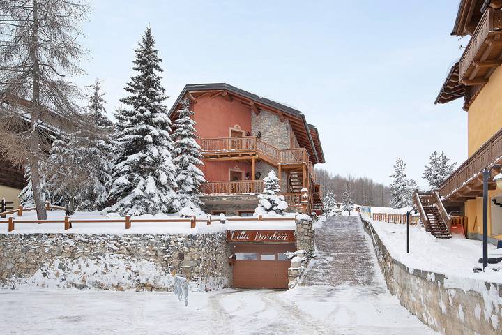 Ferienwohnung für 4 Personen, mit Garten in Livigno