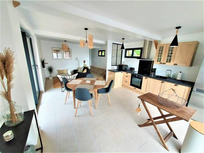 Gîte pour 4 personnes, avec Terrasse et Jardin