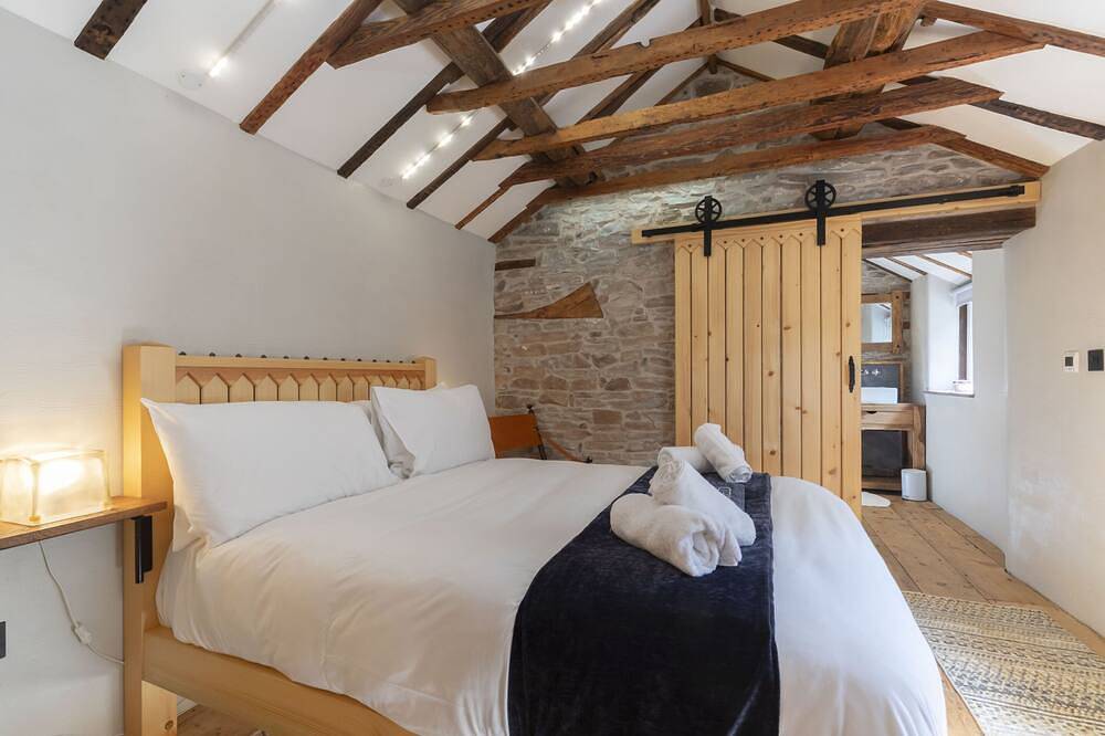 Exklusiv-Blick auf die Landschaft-Cottage-Eigenes Badezimmer in Brecon Beacons