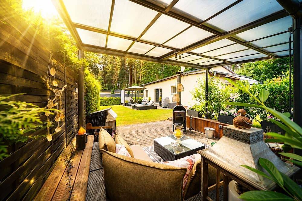 5 * Wellness & Natur Haus Oase, private Sauna, Whirlpool, nahe Caputh, Potsdam in Wildenbruch, Michendorf