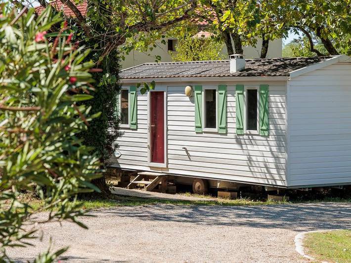 Mobil home pour 4 personnes, avec bassin pour enfant à Ruoms - 3
