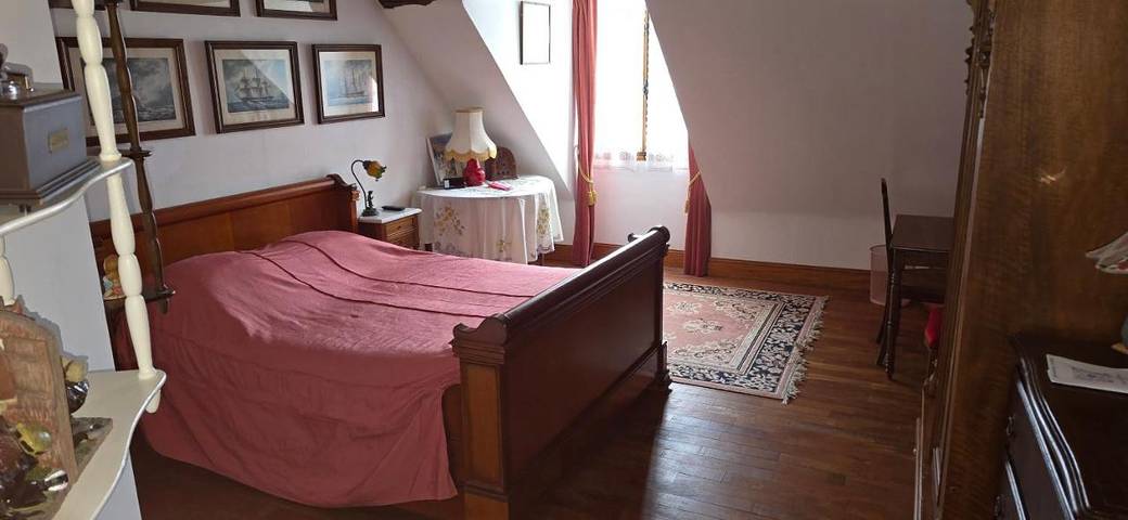 Chambre d’hôte pour 4 personnes, avec vue ainsi que terrasse et jardin