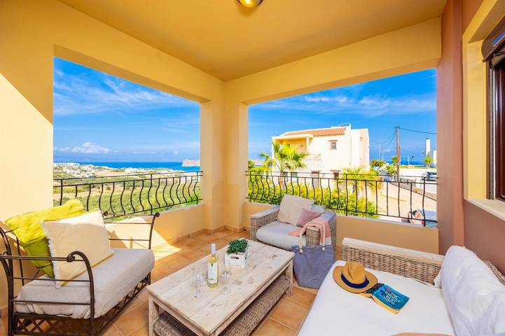 Location de vacances pour 7 personnes, avec jardin et bassin pour enfant dans Stalos - 4