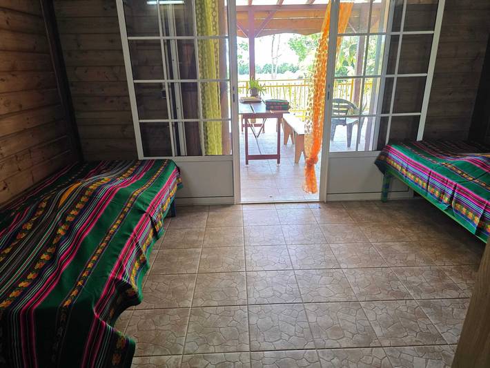 Gîte pour 14 personnes, avec jardin et balcon à Goyave (Guadeloupe) - 4