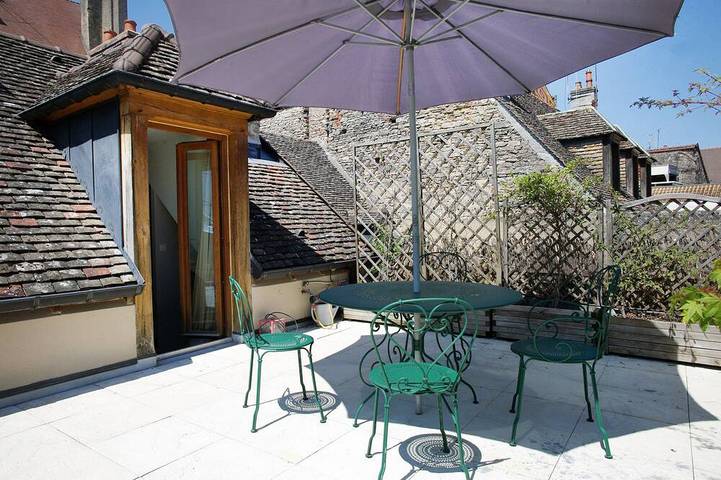Location de vacances pour 4 personnes, avec Terrasse dans Les Hospices de Beaune