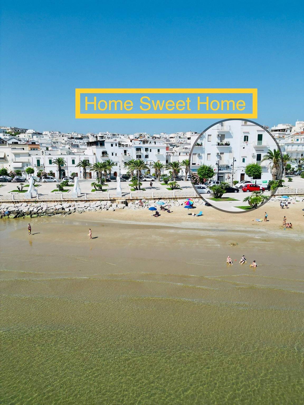 Apartamento entero, Apartamento 'Home Sweet Home Vieste' con balcón, Wi-Fi y aire acondicionado in Vieste, Gargano