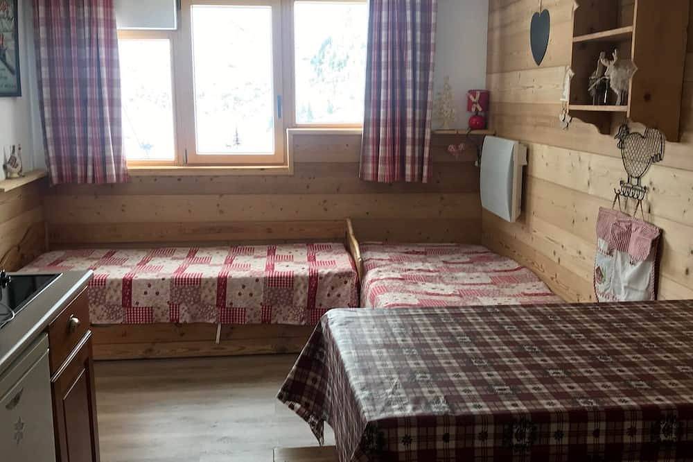 Geheel appartement, 2 kamer appartement 5 personen aan de voet van de hellingen in Morzine, Les Portes du Soleil