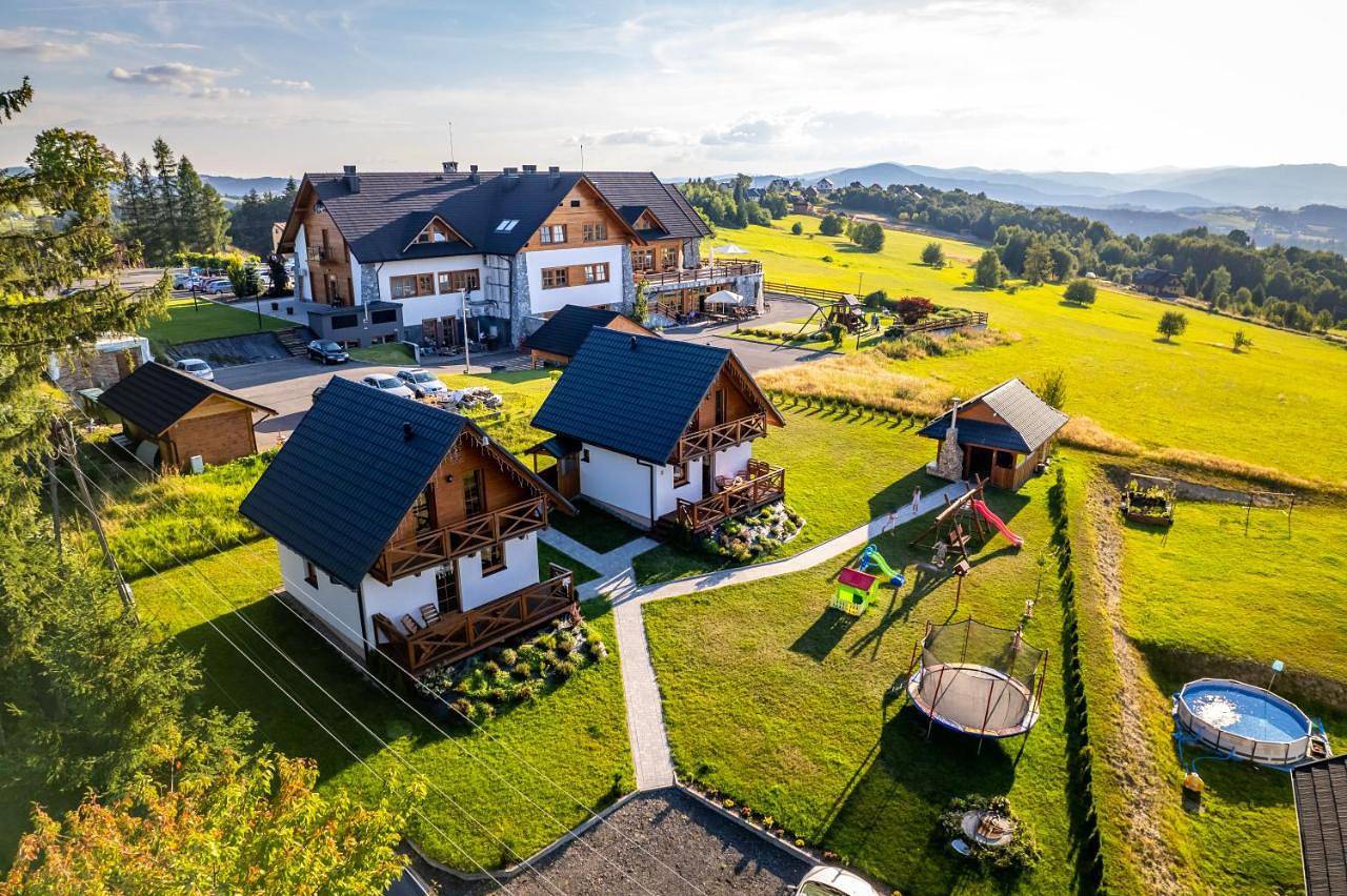 Domki na Beskidzie in Istebna, Karpaty (Polska)