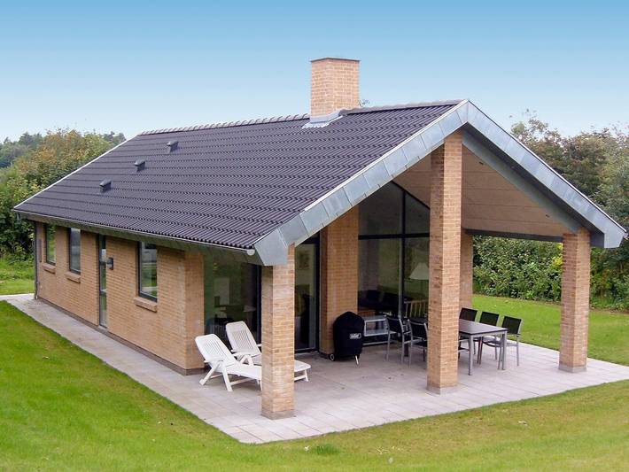 Ferienhaus für 6 Personen, mit Terrasse und Garten