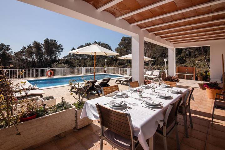 Casa rural para 8 personas, con piscina además de jardín y vistas en San Miguel de Balansat - 4
