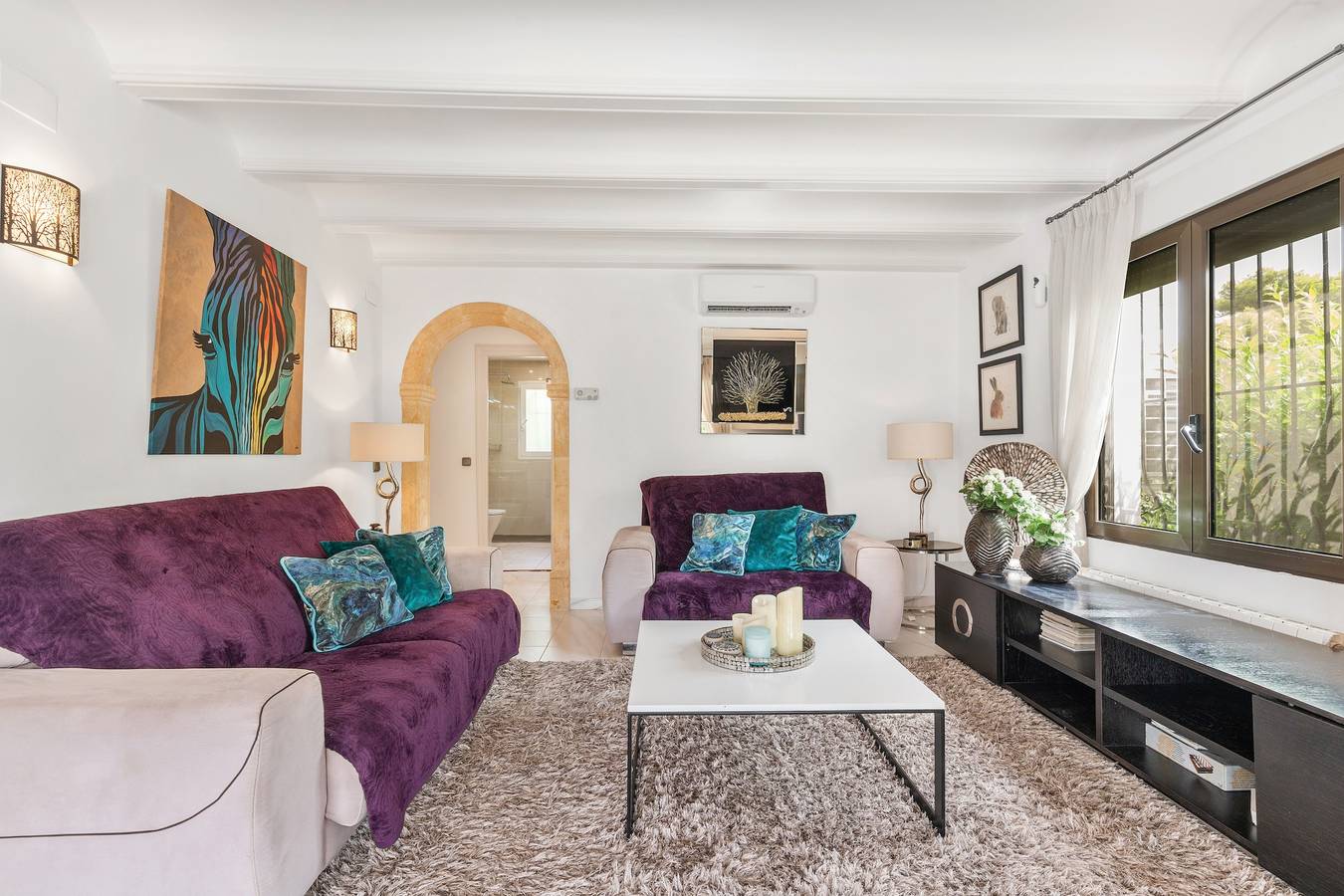 Villa 'Maria' con vistas al mar, Wi-Fi y aire acondicionado in Jávea, Costa Blanca