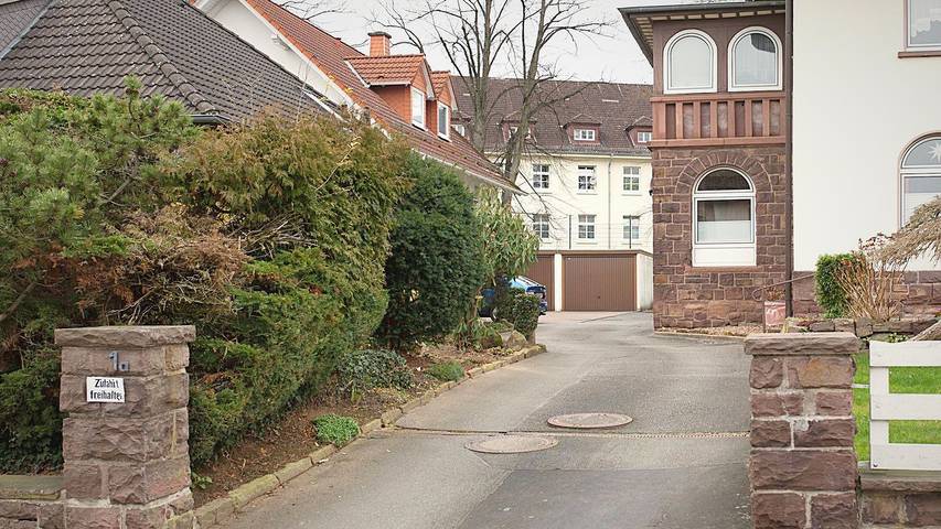 Ferienwohnung für 2 Personen, mit Balkon und Seeblick sowie Garten im Teutoburger Wald