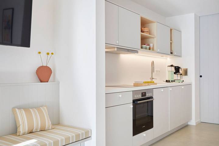 Ferienwohnung für 4 Personen, mit Terrasse und Garten sowie Sauna und Ausblick in Hohwacht