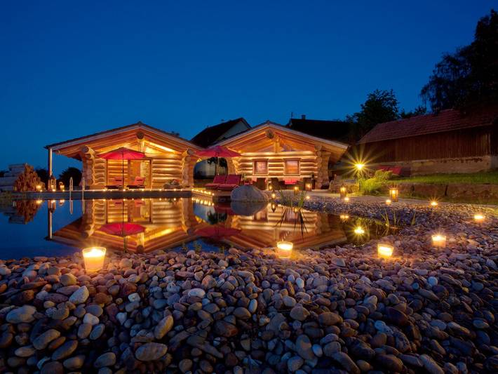 Hotel für 3 Personen, mit Terrasse und Garten sowie Sauna