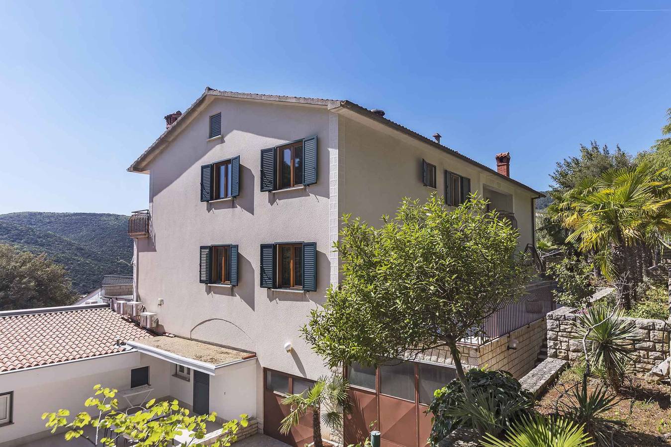 Entire vacation apartment, Holiday apartment with air conditioning and sea view  in Rabac, Labin-Rabac