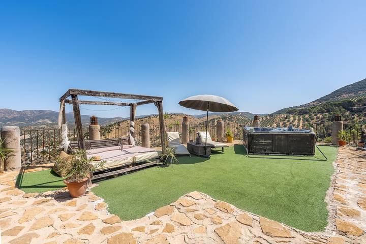 Casa rural para 8 personas, con balcón y jacuzzi, Se admiten mascotas en Algarinejo - 3