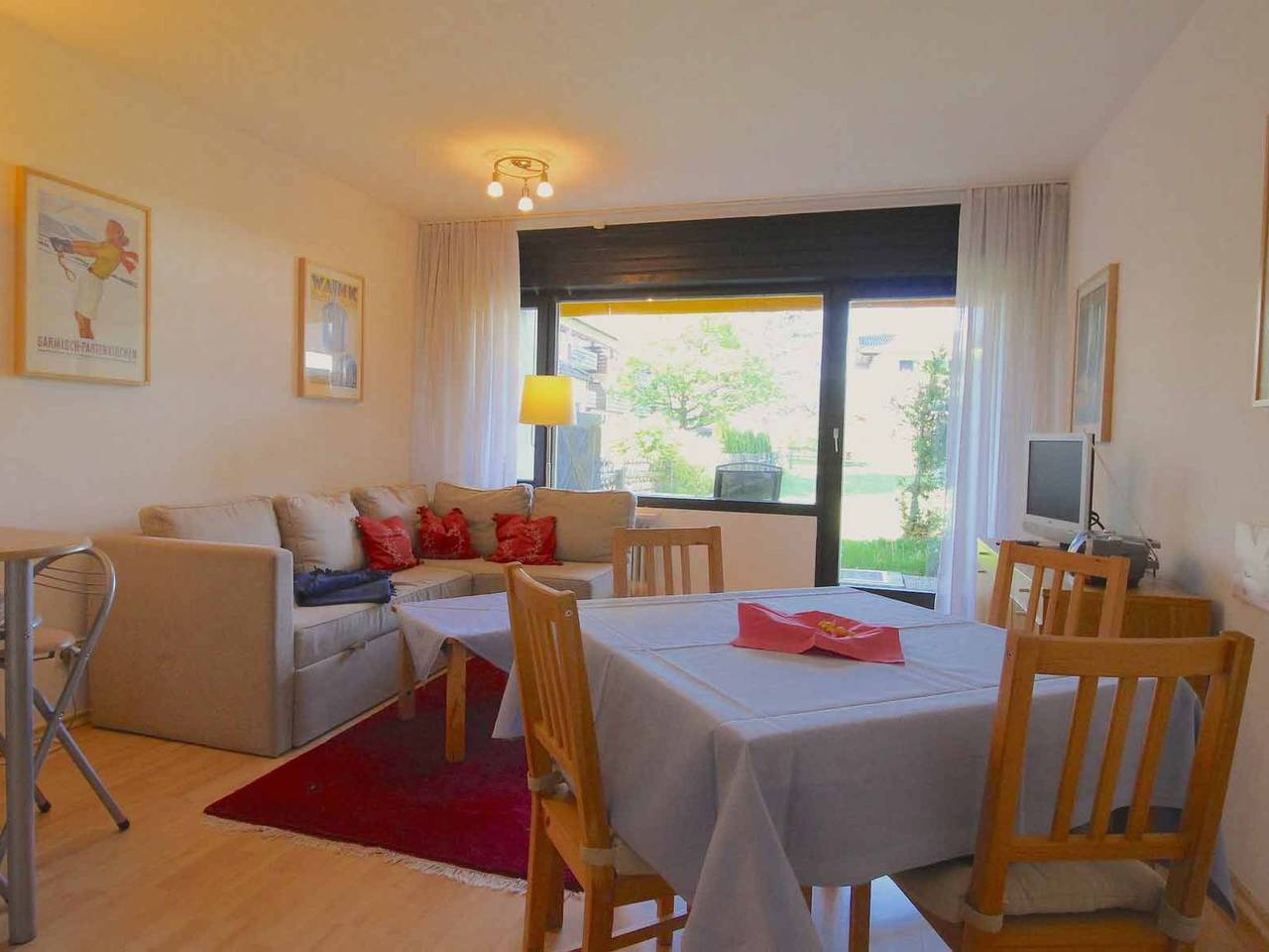 Ganze Wohnung, Wohnung in Garmisch Partenkirchen mit Garten in Garmisch-Partenkirchen, Bayerische Alpen