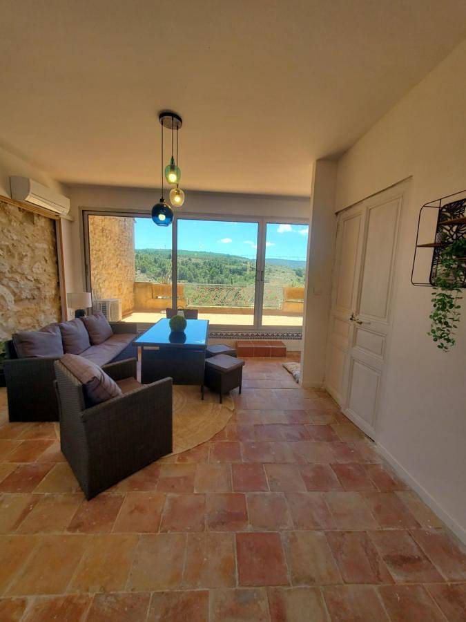 Maison de vacances pour 10 personnes, avec terrasse et vue